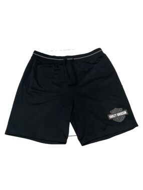 Harley-Davidson Performance Black Athletic Gym Shorts XL